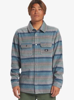 Mens Quiksilver Shirts & Polos|Surf Days Long Sleeve Fleece Shirt
