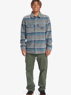 Mens Quiksilver Shirts & Polos|Surf Days Long Sleeve Fleece Shirt