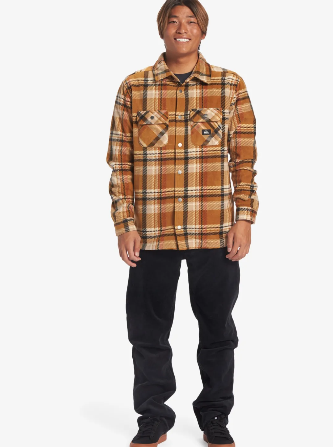 Mens Quiksilver Shirts & Polos|Surf Days Long Sleeve Fleece Shirt