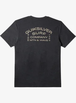 Mens Quiksilver Tees|Surf Lockup T-Shirt