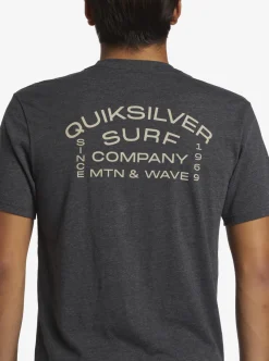 Mens Quiksilver Tees|Surf Lockup T-Shirt