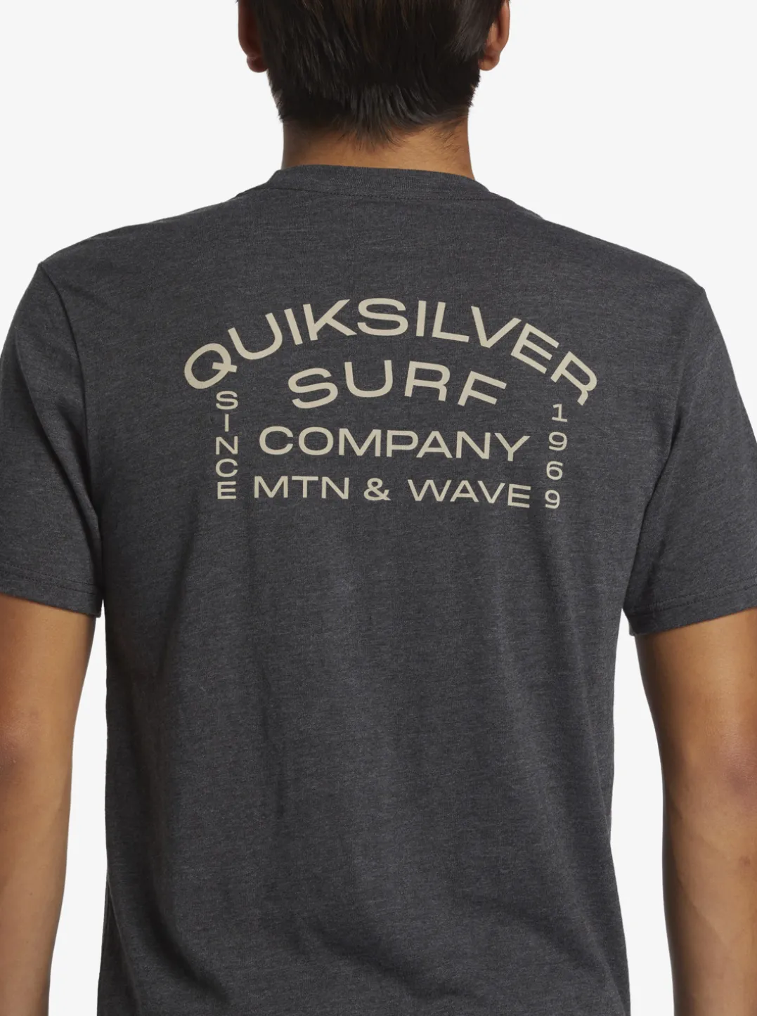 Mens Quiksilver Tees|Surf Lockup T-Shirt