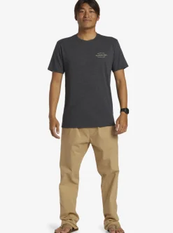 Mens Quiksilver Tees|Surf Lockup T-Shirt