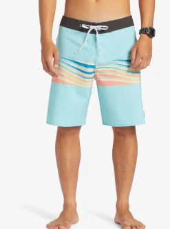 Mens Quiksilver Boardshorts|Surfsilk Air Brush 19