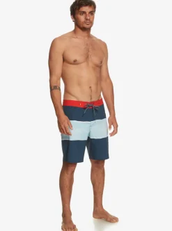 Mens Quiksilver Boardshorts|Surfsilk Air Brush 19