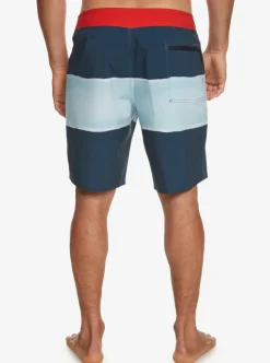 Mens Quiksilver Boardshorts|Surfsilk Air Brush 19
