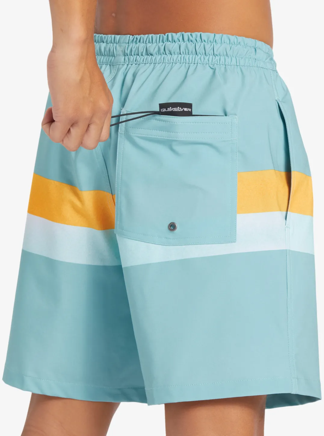 Mens Quiksilver Elastic Waist|Surfsilk Air-Brush 17" Volleys For Men