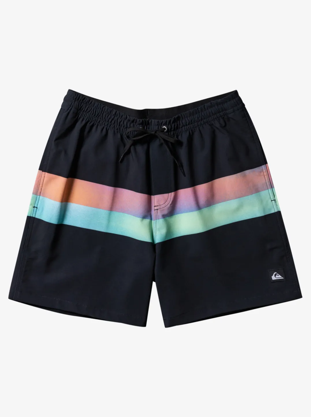 Mens Quiksilver Elastic Waist|Surfsilk Air-Brush 17" Volleys For Men