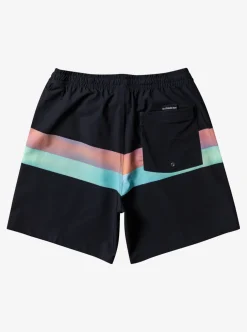 Mens Quiksilver Elastic Waist|Surfsilk Air-Brush 17" Volleys For Men