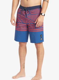 Mens Quiksilver Boardshorts|Surfsilk Hawaii Flag 20 20
