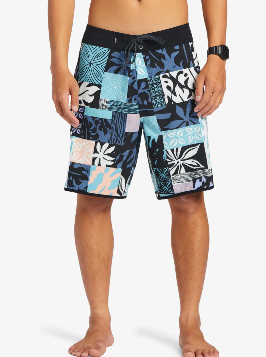 Mens Quiksilver Shorts & Amphibians|Surfsilk Hawaii Scallop 19 19" Boardshorts