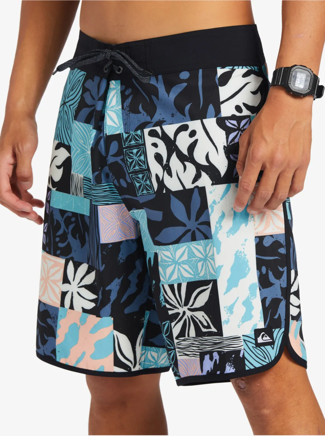 Mens Quiksilver Shorts & Amphibians|Surfsilk Hawaii Scallop 19 19" Boardshorts