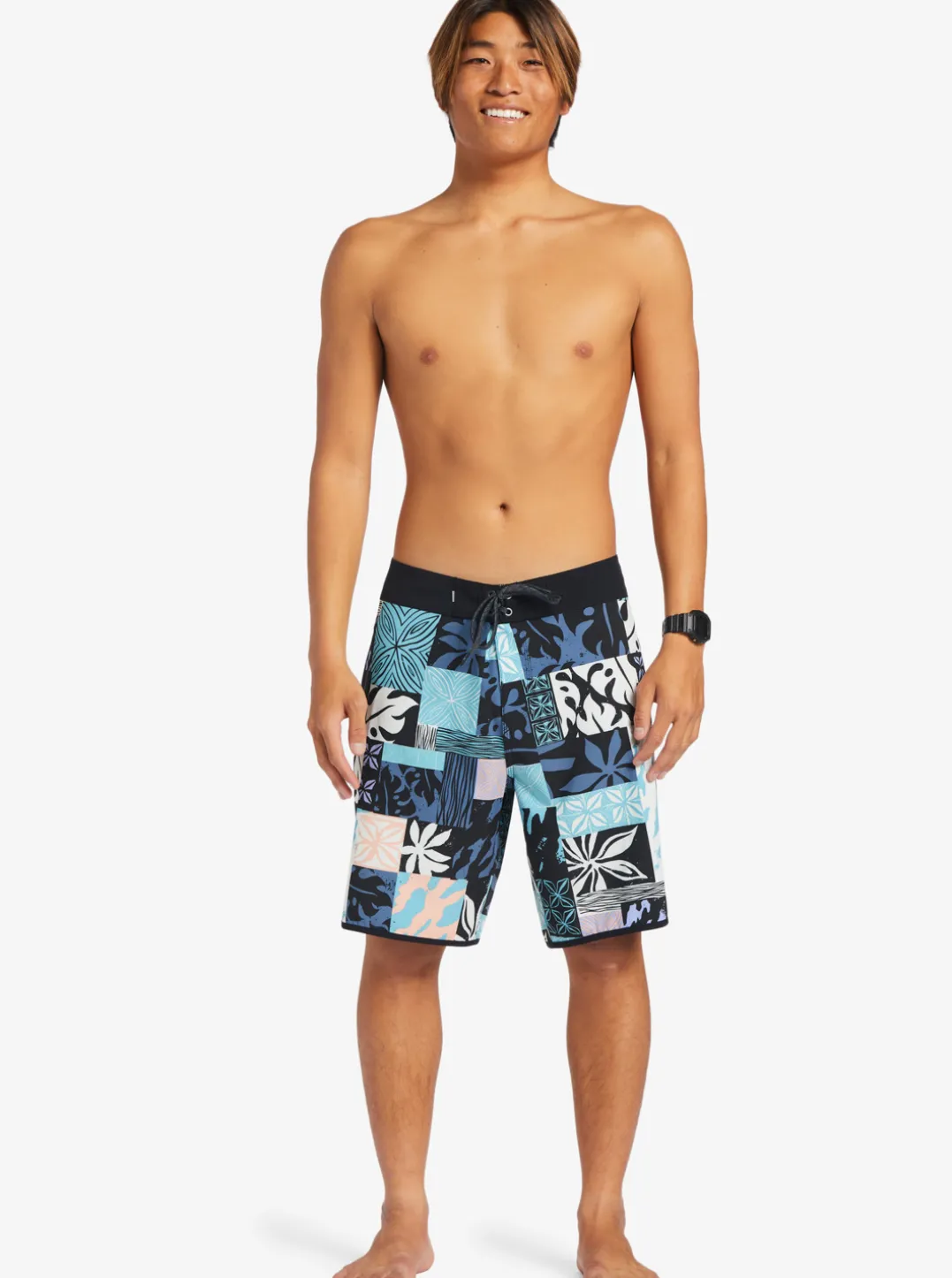 Mens Quiksilver Shorts & Amphibians|Surfsilk Hawaii Scallop 19 19" Boardshorts