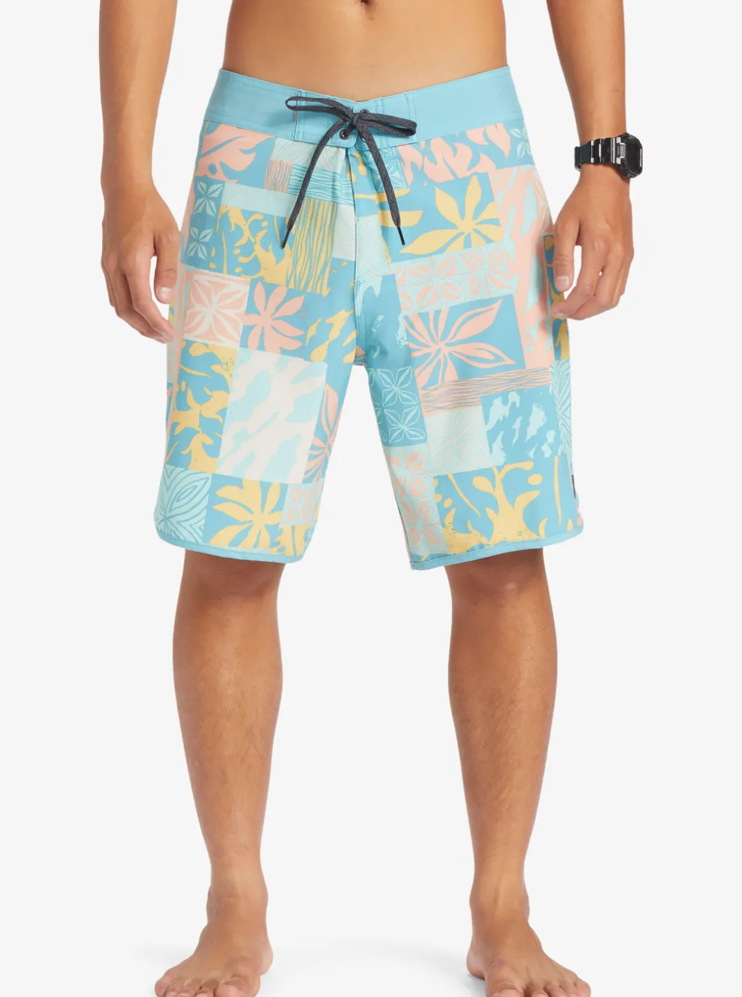 Mens Quiksilver Shorts & Amphibians|Surfsilk Hawaii Scallop 19 19" Boardshorts
