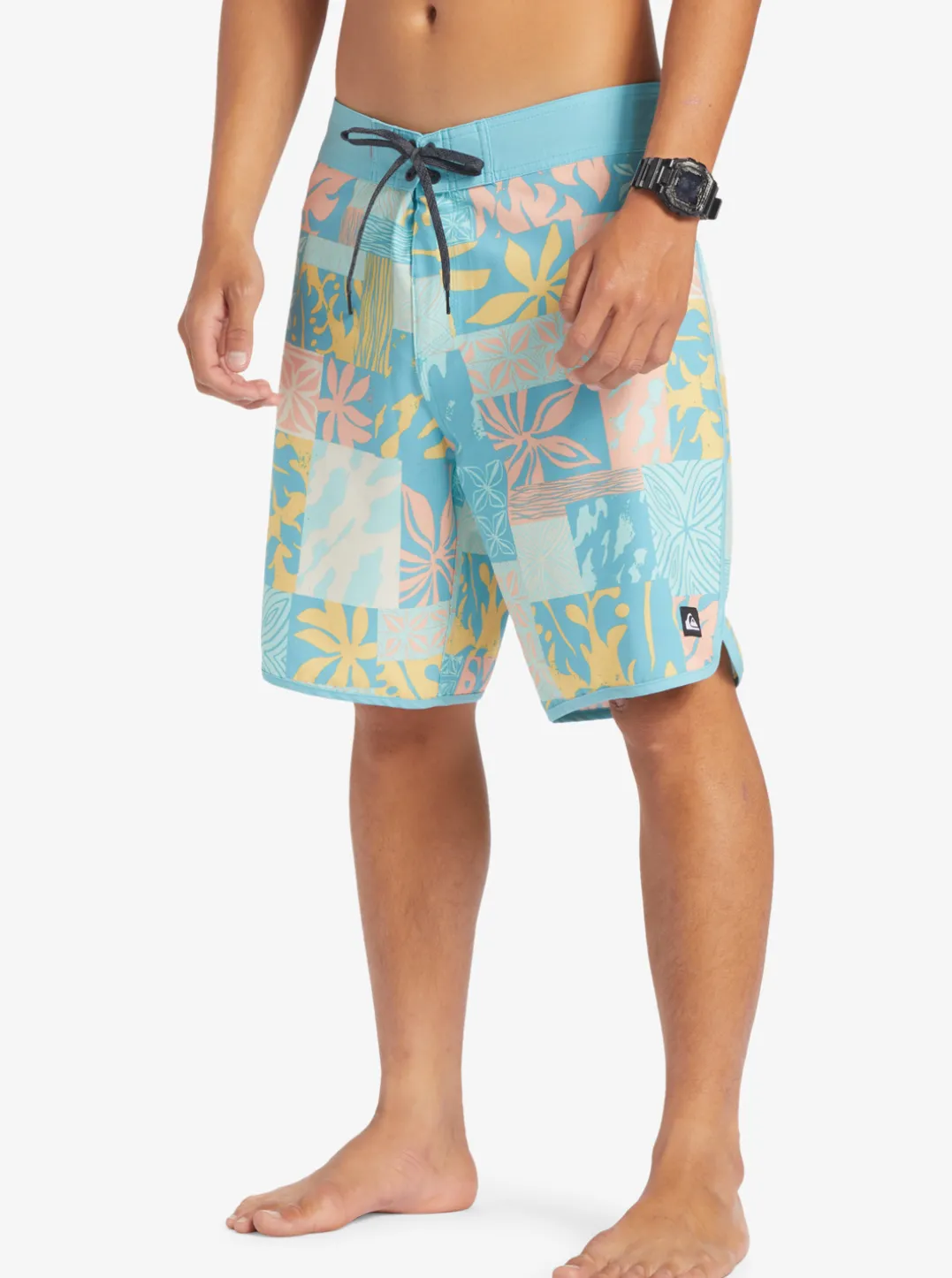 Mens Quiksilver Shorts & Amphibians|Surfsilk Hawaii Scallop 19 19" Boardshorts
