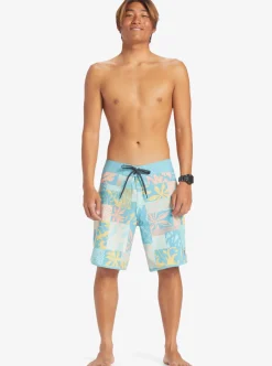 Mens Quiksilver Shorts & Amphibians|Surfsilk Hawaii Scallop 19 19