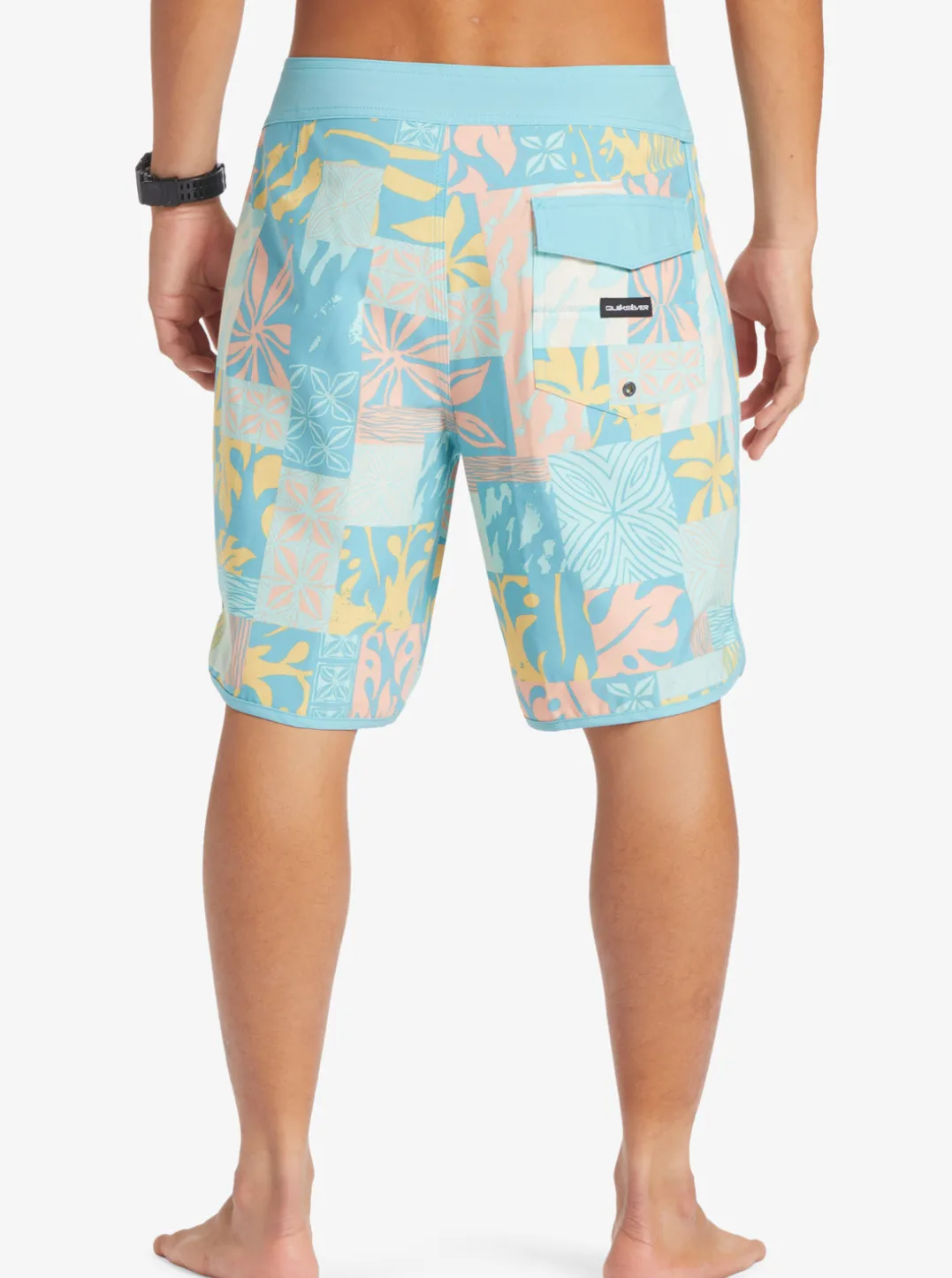 Mens Quiksilver Shorts & Amphibians|Surfsilk Hawaii Scallop 19 19" Boardshorts