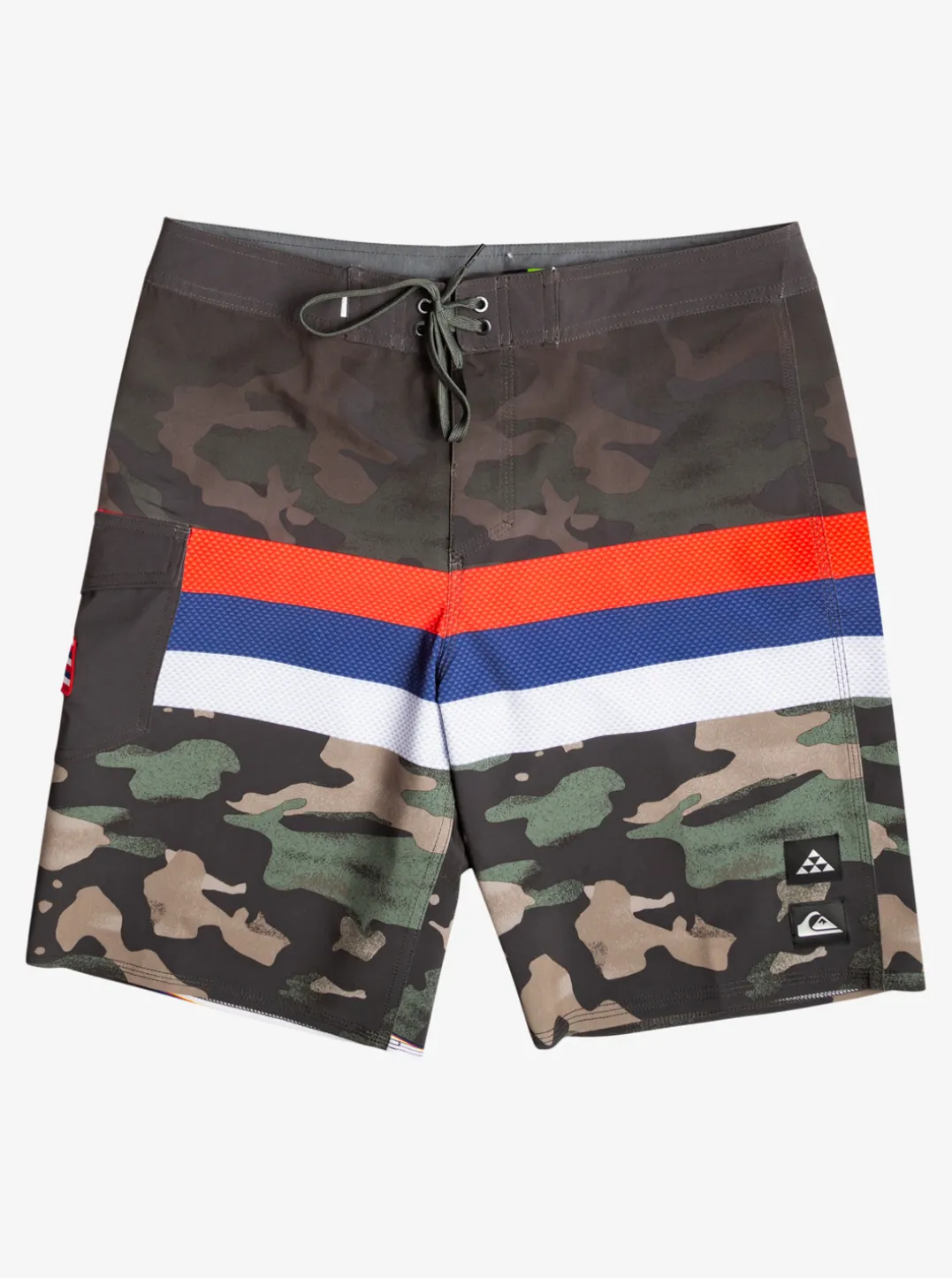 Mens Quiksilver Boardshorts|Surfsilk Hawaii Stripe 20" Boardshorts