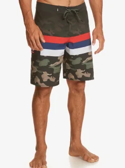 Mens Quiksilver Boardshorts|Surfsilk Hawaii Stripe 20