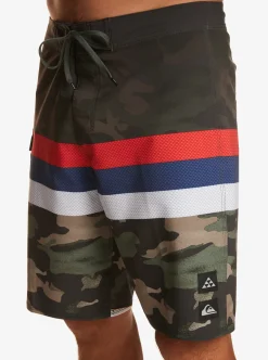Mens Quiksilver Boardshorts|Surfsilk Hawaii Stripe 20
