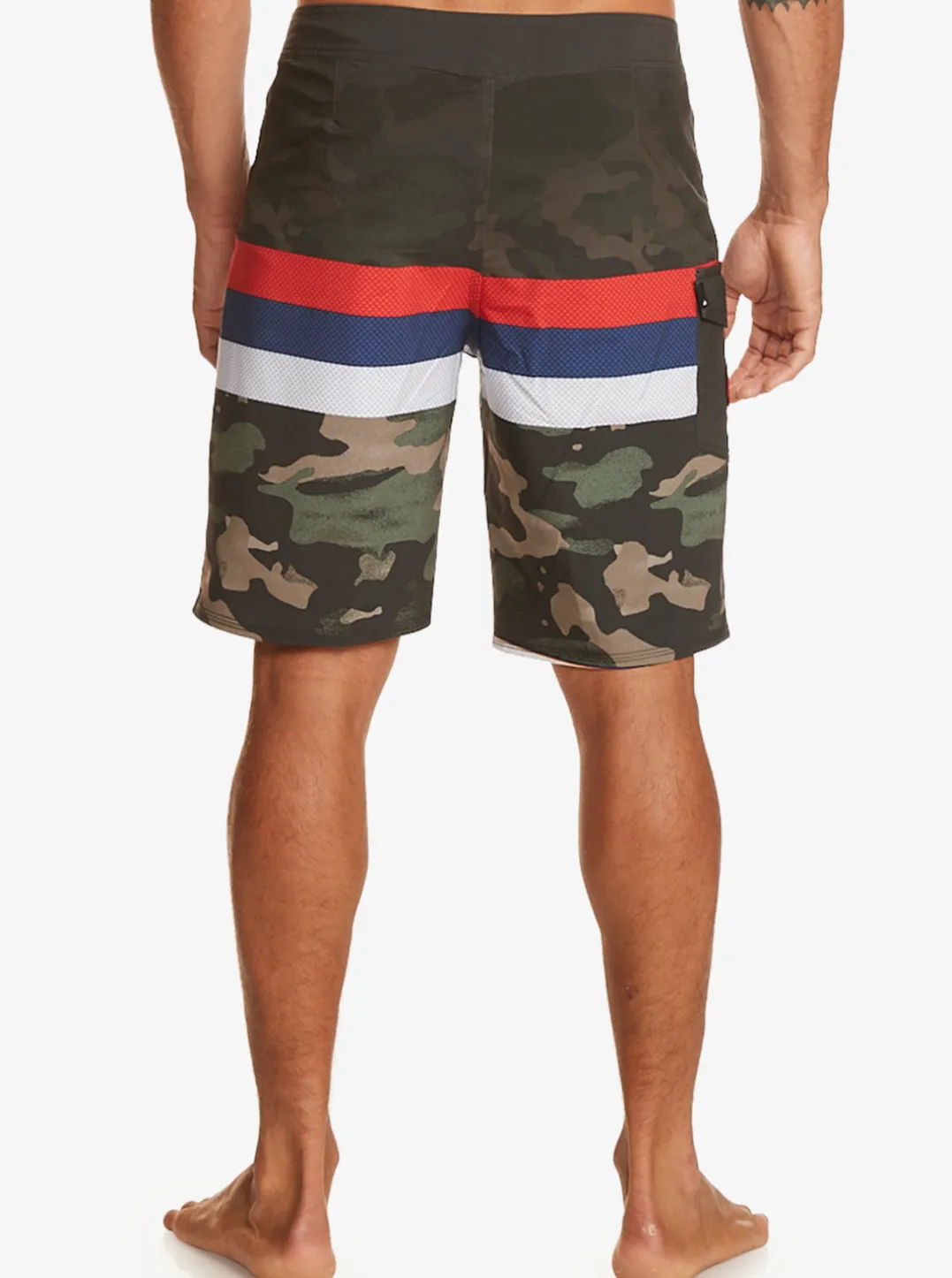 Mens Quiksilver Boardshorts|Surfsilk Hawaii Stripe 20" Boardshorts