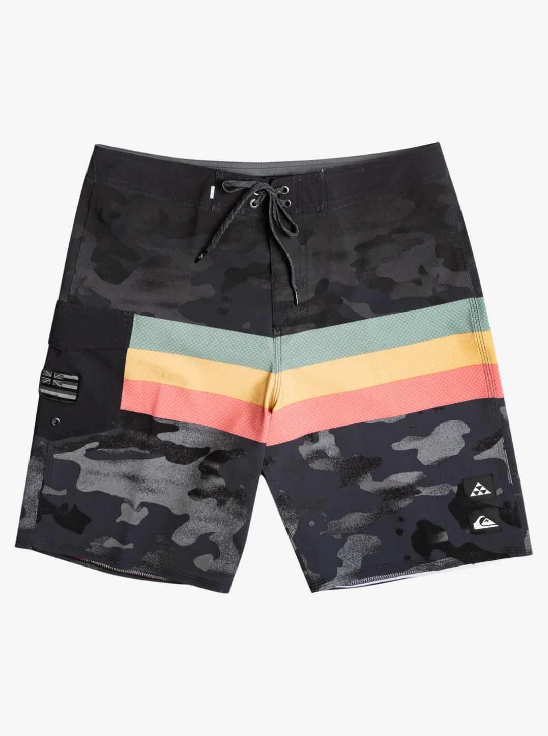 Mens Quiksilver Boardshorts|Surfsilk Hawaii Stripe 20" Boardshorts