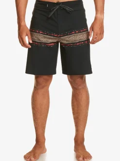 Mens Quiksilver Boardshorts|Surfsilk Mesa Stripe 19