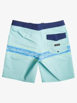 Mens Quiksilver Boardshorts|Surfsilk Mesa Stripe 19" Boardshorts