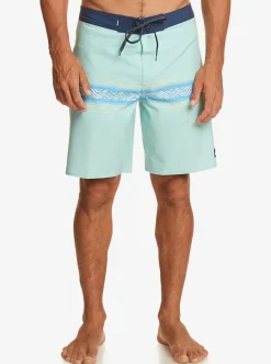 Mens Quiksilver Boardshorts|Surfsilk Mesa Stripe 19