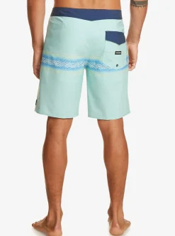 Mens Quiksilver Boardshorts|Surfsilk Mesa Stripe 19