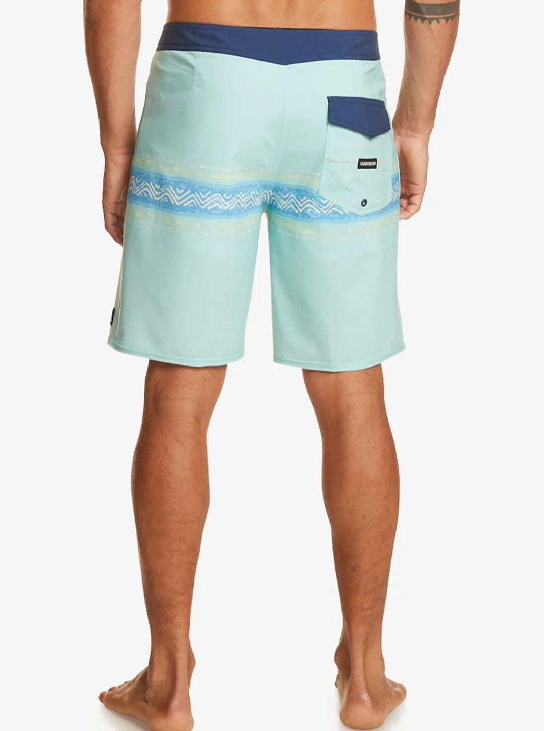 Mens Quiksilver Boardshorts|Surfsilk Mesa Stripe 19" Boardshorts
