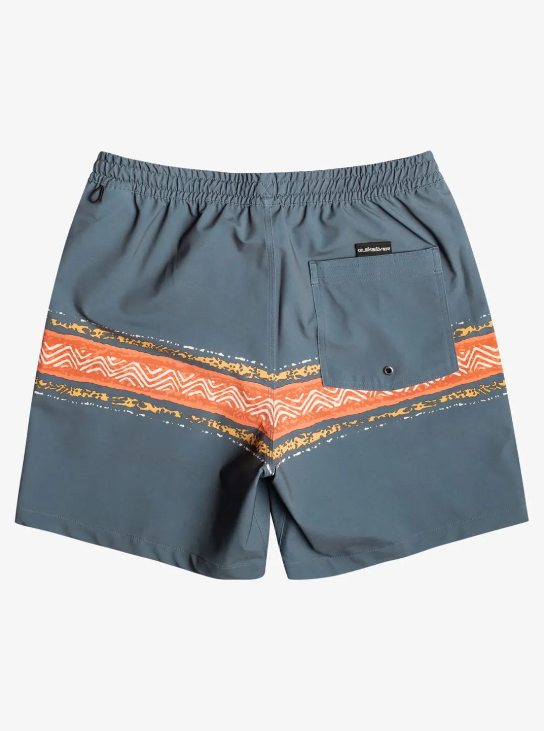 Mens Quiksilver Elastic Waist|Surfsilk Mesa Stripe 17" Volleys
