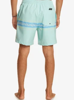 Mens Quiksilver Elastic Waist|Surfsilk Mesa Stripe 17