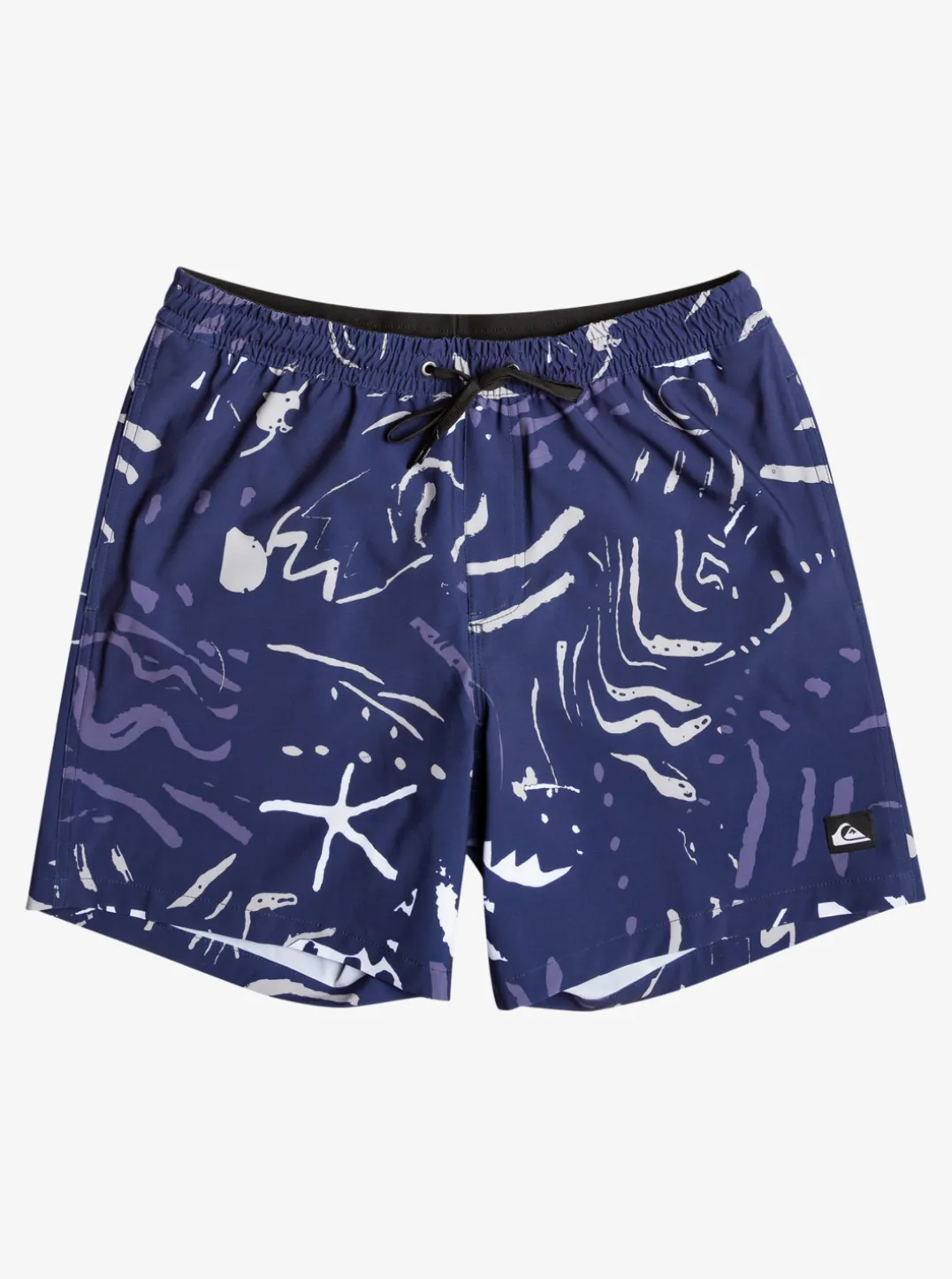 Mens Quiksilver Elastic Waist|Surfsilk Mix 17" Volleys