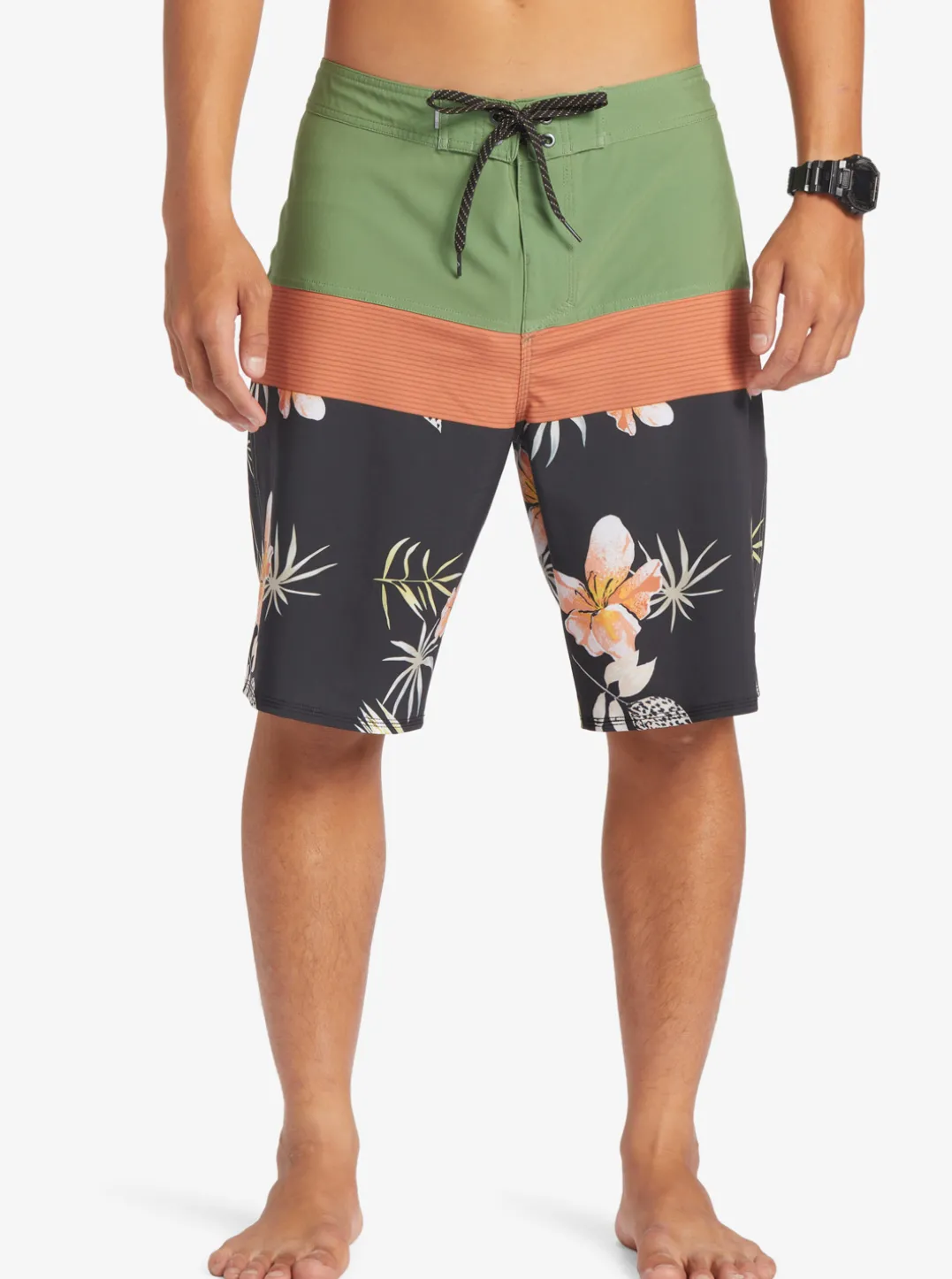 Mens Quiksilver Boardshorts|Surfsilk Panel 20" Boardshorts