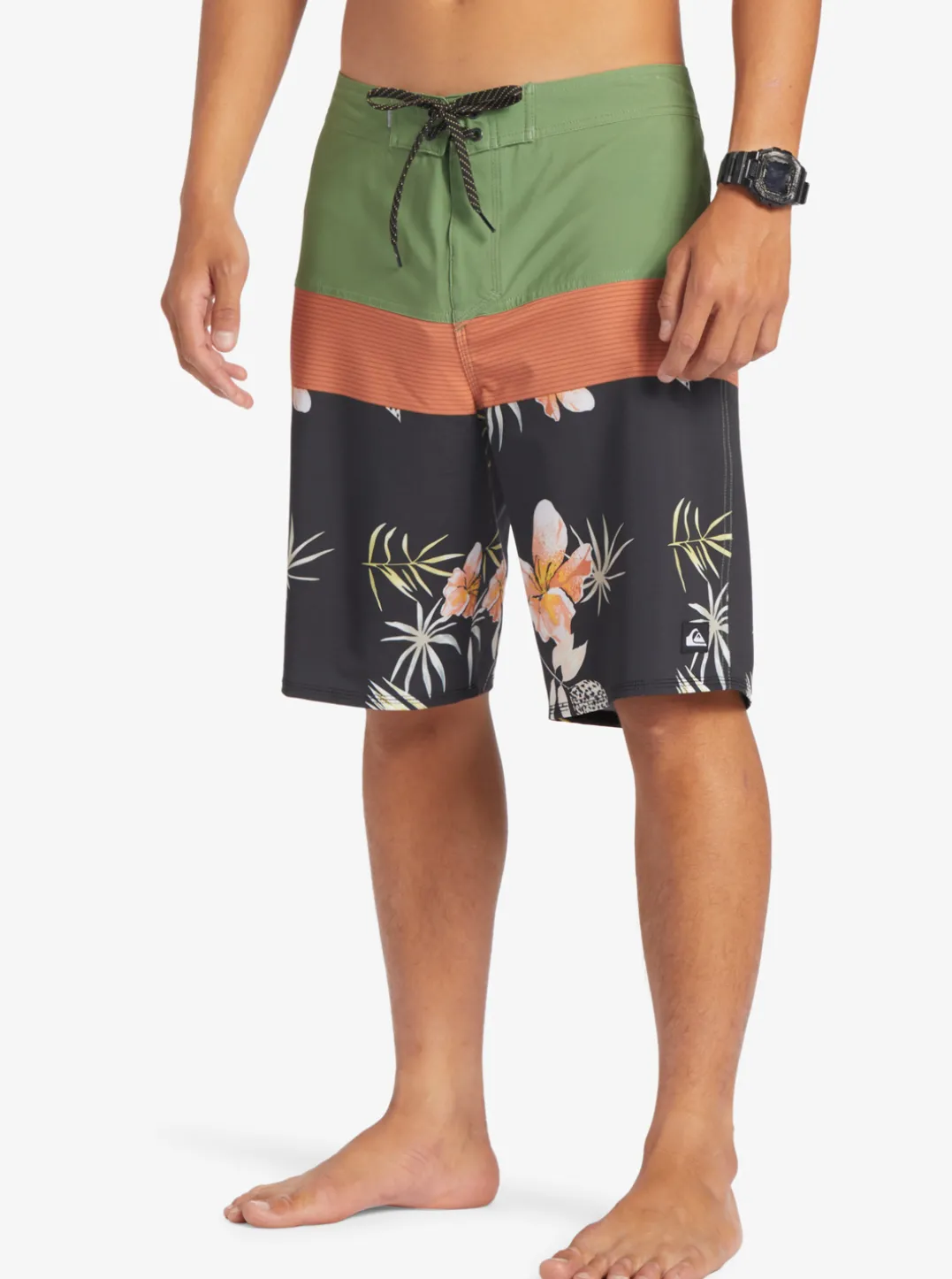 Mens Quiksilver Boardshorts|Surfsilk Panel 20" Boardshorts