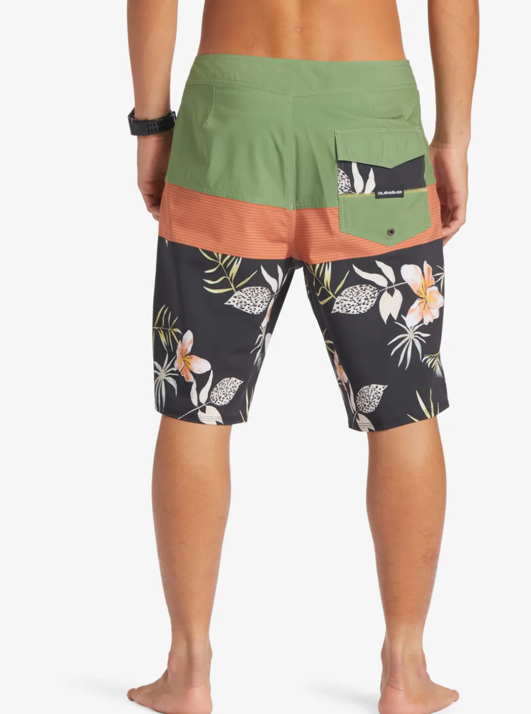Mens Quiksilver Boardshorts|Surfsilk Panel 20" Boardshorts