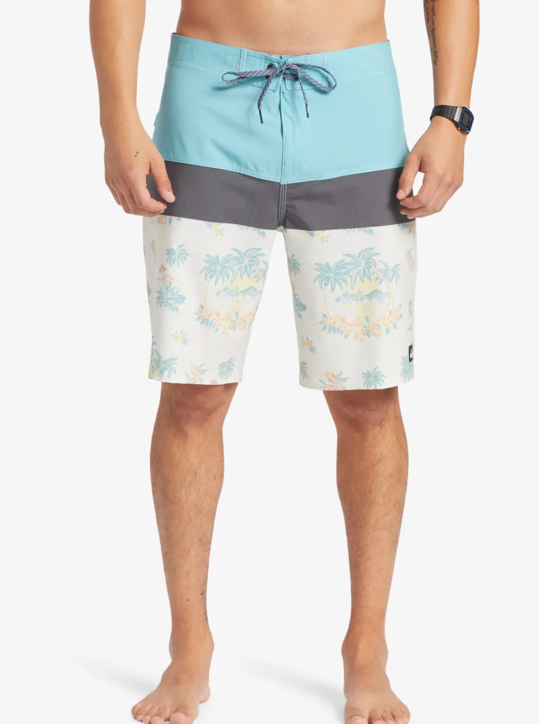 Mens Quiksilver Boardshorts|Surfsilk Panel 20" Boardshorts