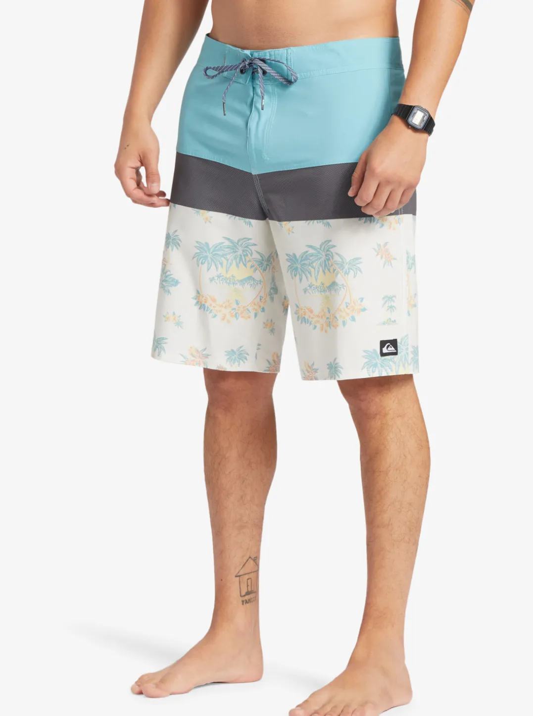 Mens Quiksilver Boardshorts|Surfsilk Panel 20" Boardshorts
