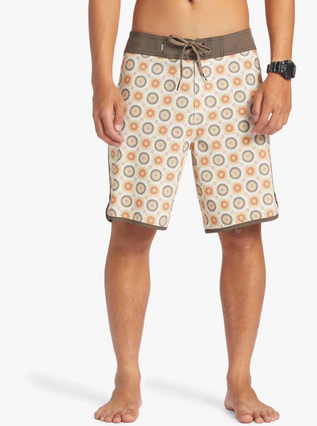 Mens Quiksilver Boardshorts|Surfsilk Scallop 19" Boardshorts
