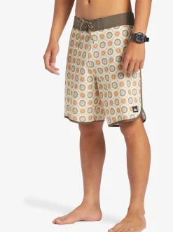 Mens Quiksilver Boardshorts|Surfsilk Scallop 19