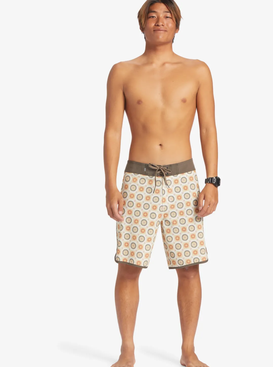 Mens Quiksilver Boardshorts|Surfsilk Scallop 19" Boardshorts