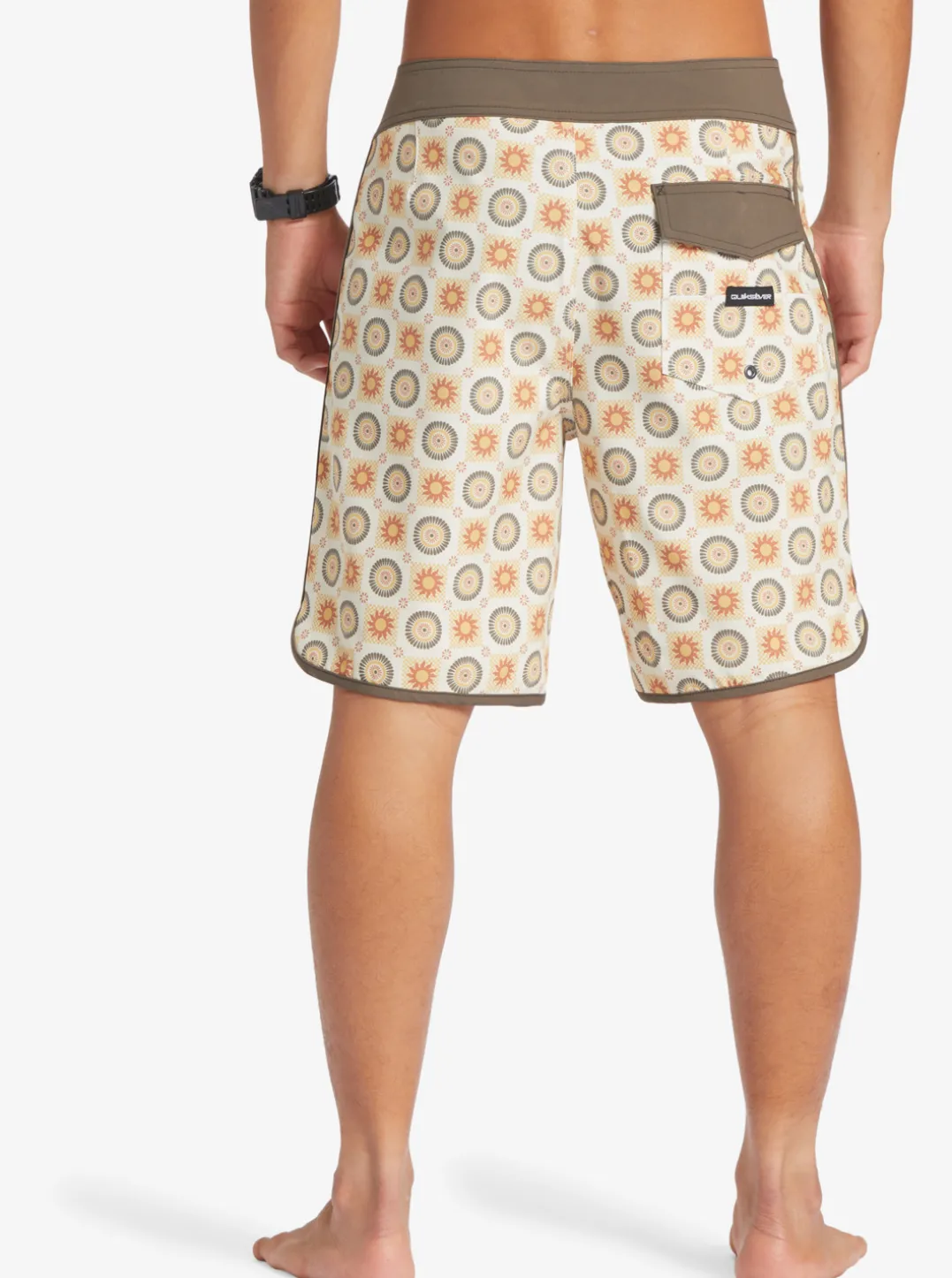 Mens Quiksilver Boardshorts|Surfsilk Scallop 19" Boardshorts