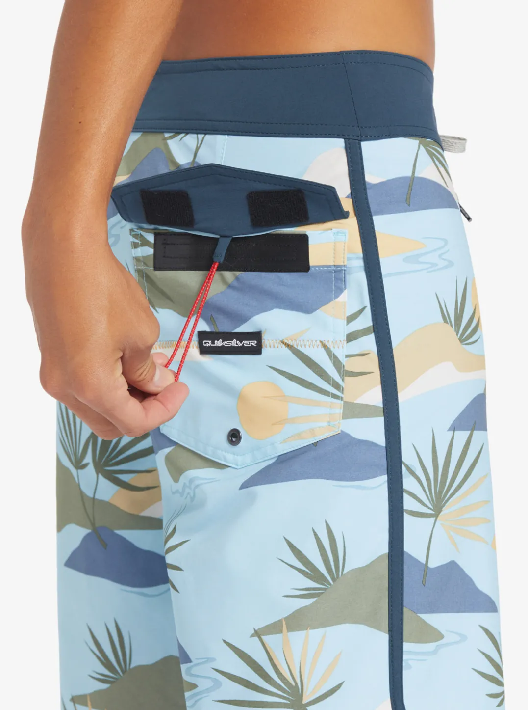Mens Quiksilver Boardshorts|Surfsilk Scallop 19" Boardshorts