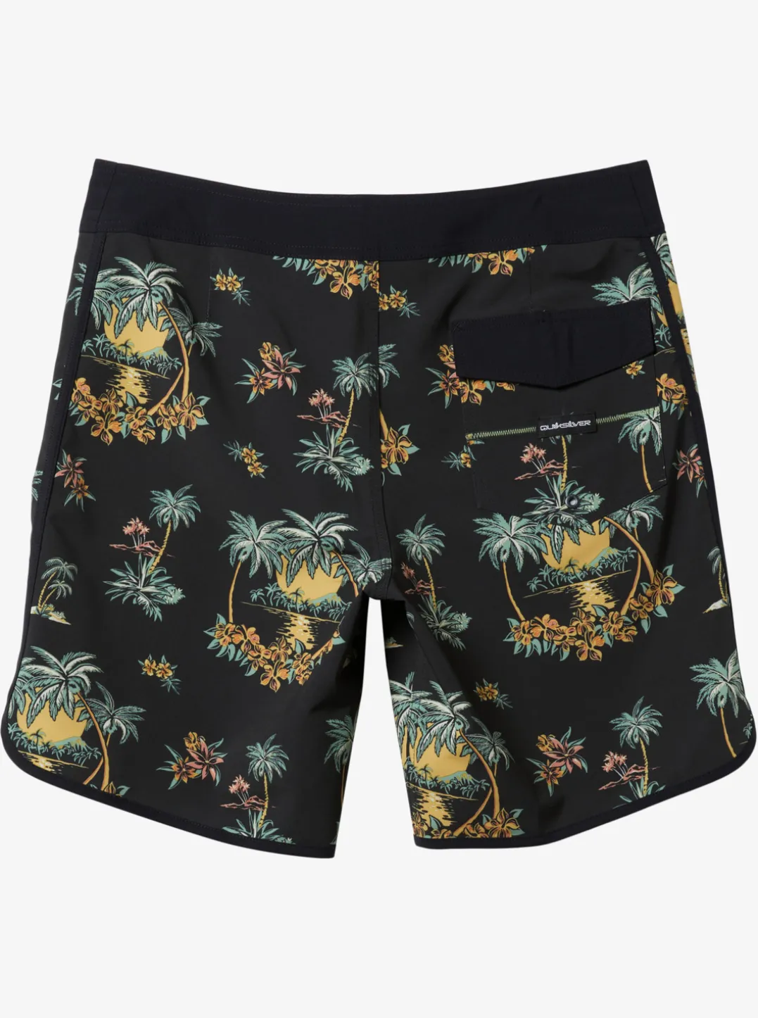 Mens Quiksilver Boardshorts|Surfsilk Scallop 19" Boardshorts