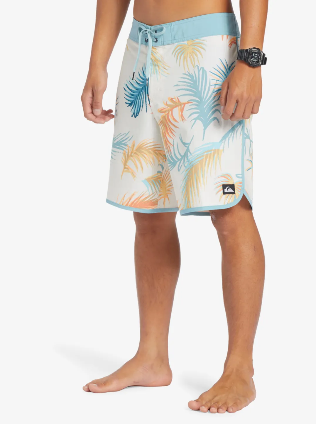 Mens Quiksilver Boardshorts|Surfsilk Scallop 19" Boardshorts