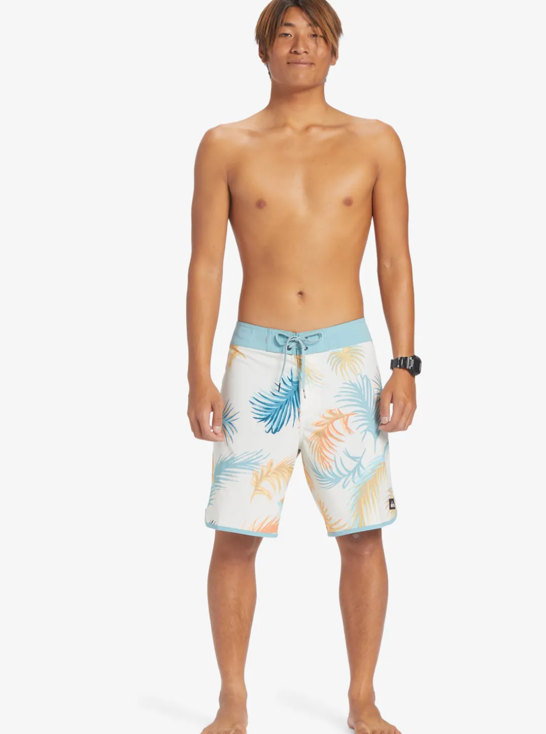 Mens Quiksilver Boardshorts|Surfsilk Scallop 19" Boardshorts