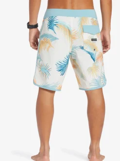 Mens Quiksilver Boardshorts|Surfsilk Scallop 19