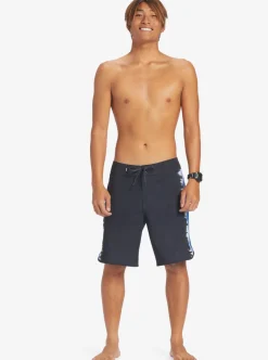 Mens Quiksilver Boardshorts|Surfsilk Scallop 19
