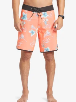 Mens Quiksilver Boardshorts|Surfsilk Scallop 19